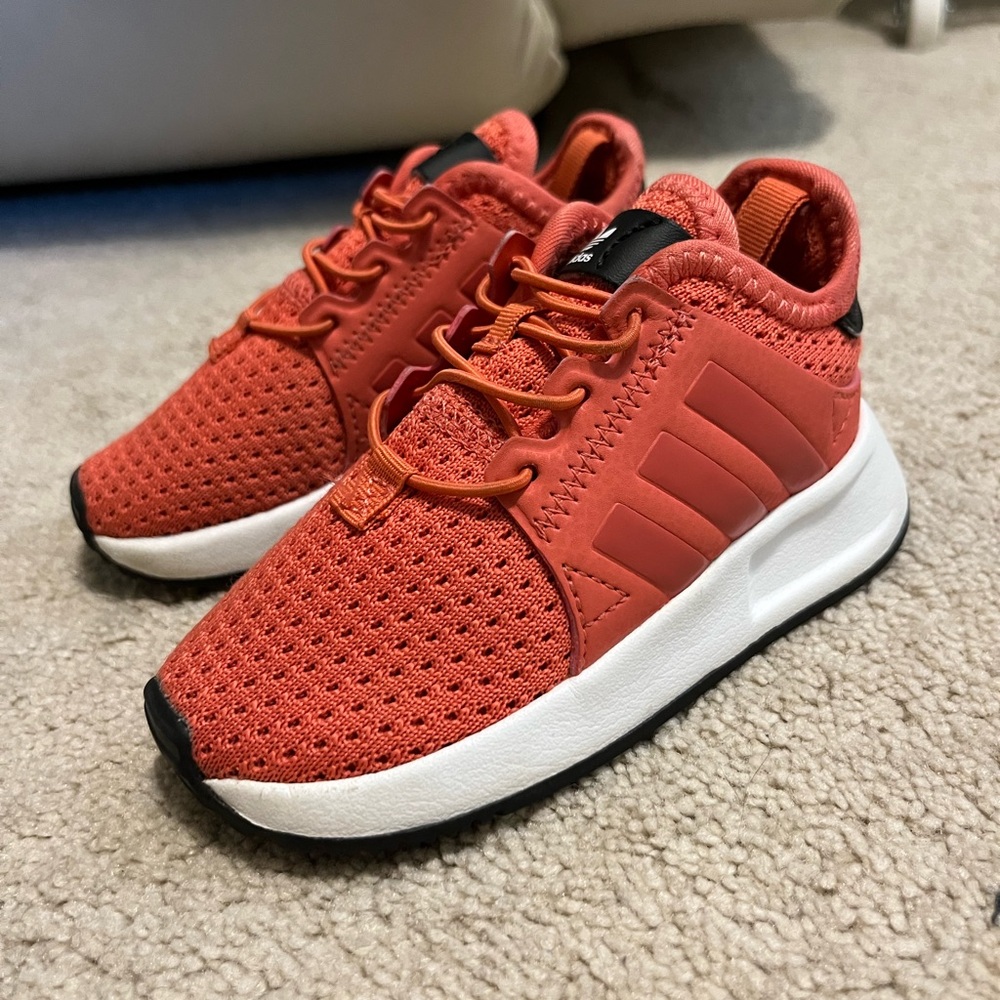 Adidas Toddler Kids Lace Up Low Top Sneaker Shoes Size 6K